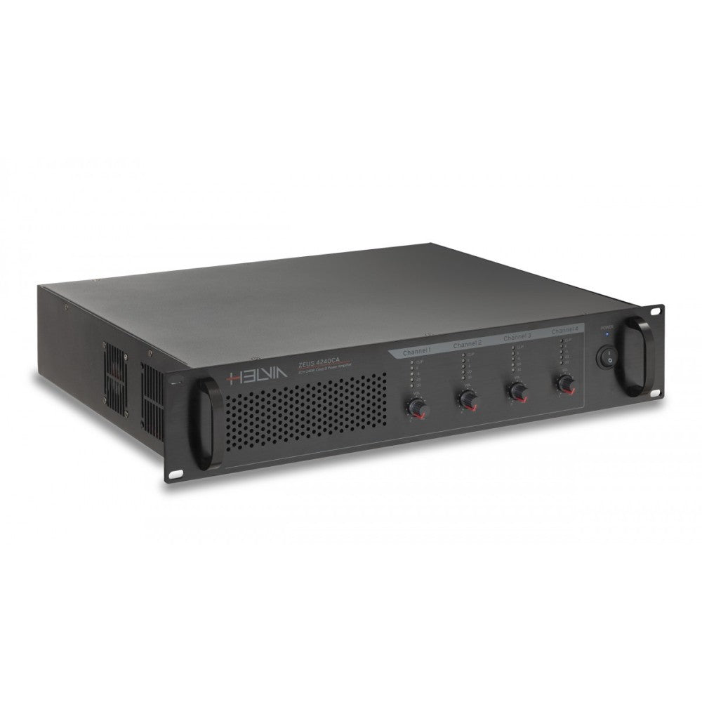 HELVIA ZEUS 4240CA 4X240W POWER AMPLIFIER