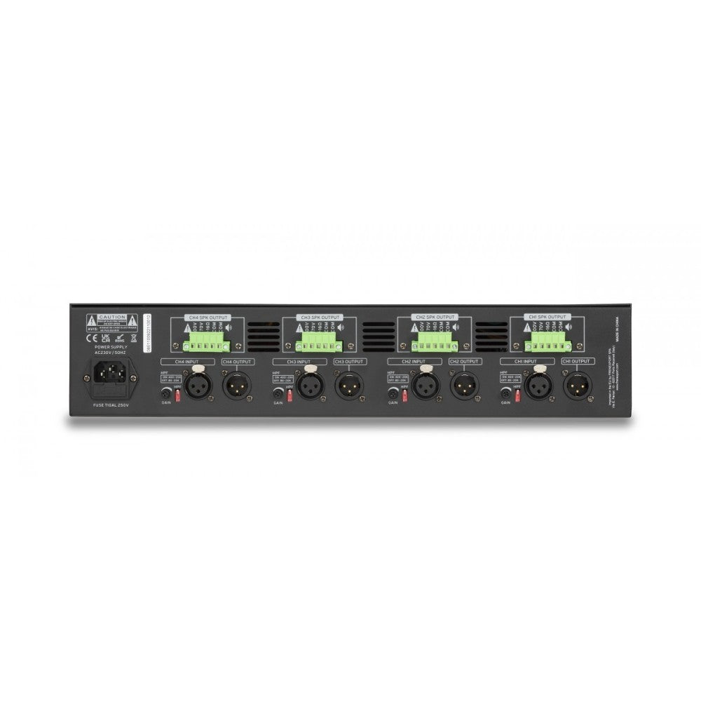 HELVIA ZEUS 4350CA AMPLIFICATORE DI POTENZA 4X350W