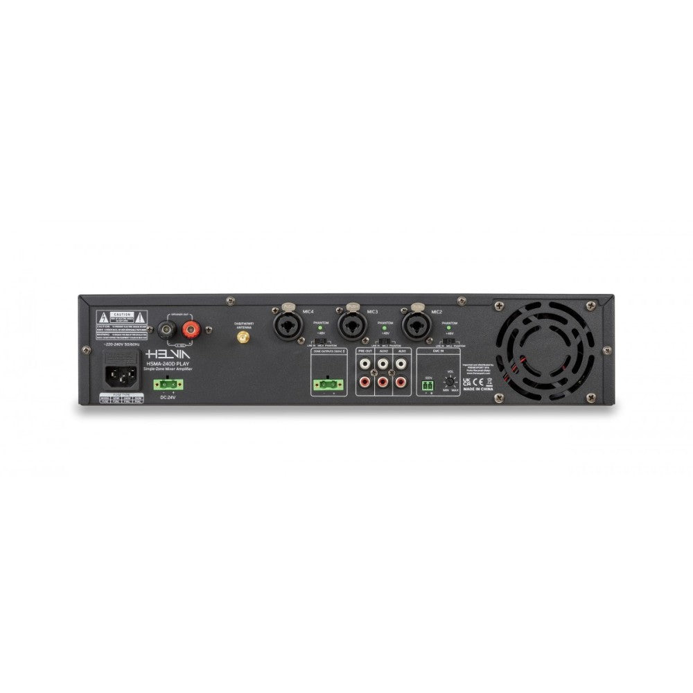HELVIA HSMA-240D MEZCLADOR AMPLIFICADOR REPRODUCTOR 240W 1 ZONA
