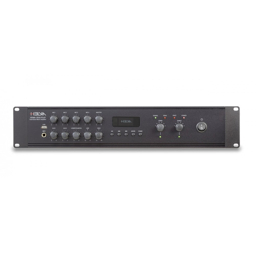 HELVIA HDMA-350D MIXER AMPLIFICATORE PLAYER 350W 2 ZONE