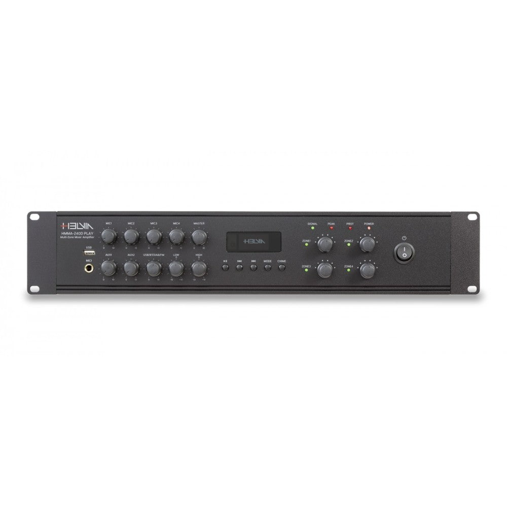 HELVIA HMMA-240D MIXER AMPLIFICATORE PLAYER 240W 4 ZONE