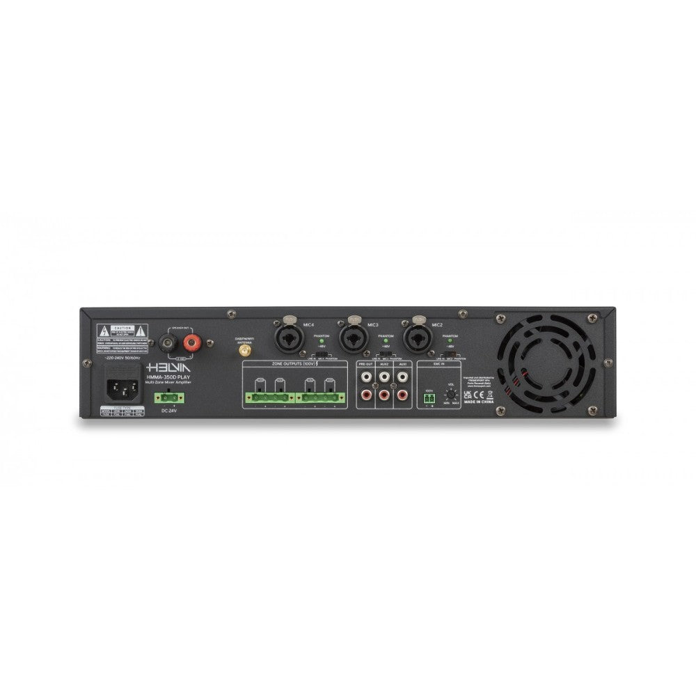 HELVIA HMMA-350D MIXER AMPLIFICATORE PLAYER 350W 4 ZONE