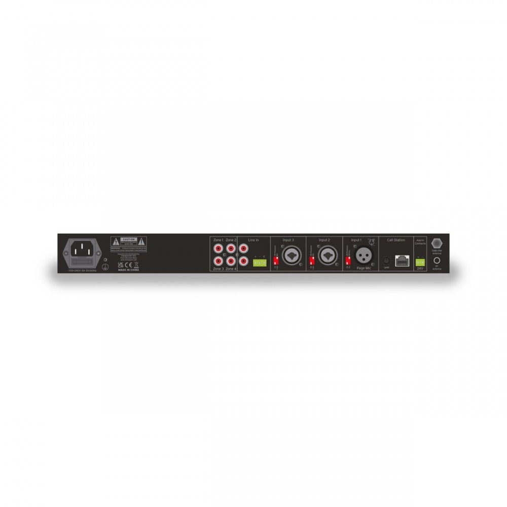 HELVIA HMX-44 MATRIZ REPRODUCTOR DE 4 ENTRADAS Y 4 SALIDAS DAB+
