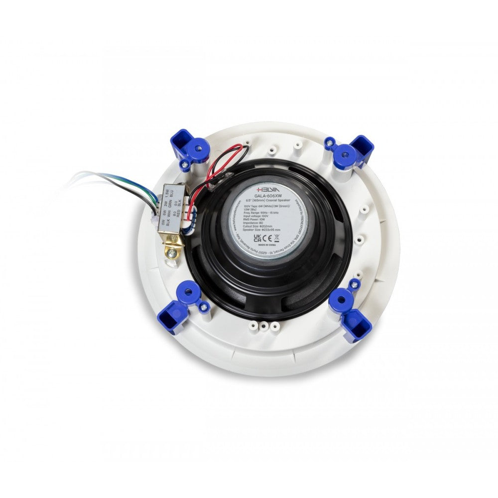 HELVIA GALA-606XW ALTAVOZ COAXIAL EMPOTRABLE 6.5" BLANCO
