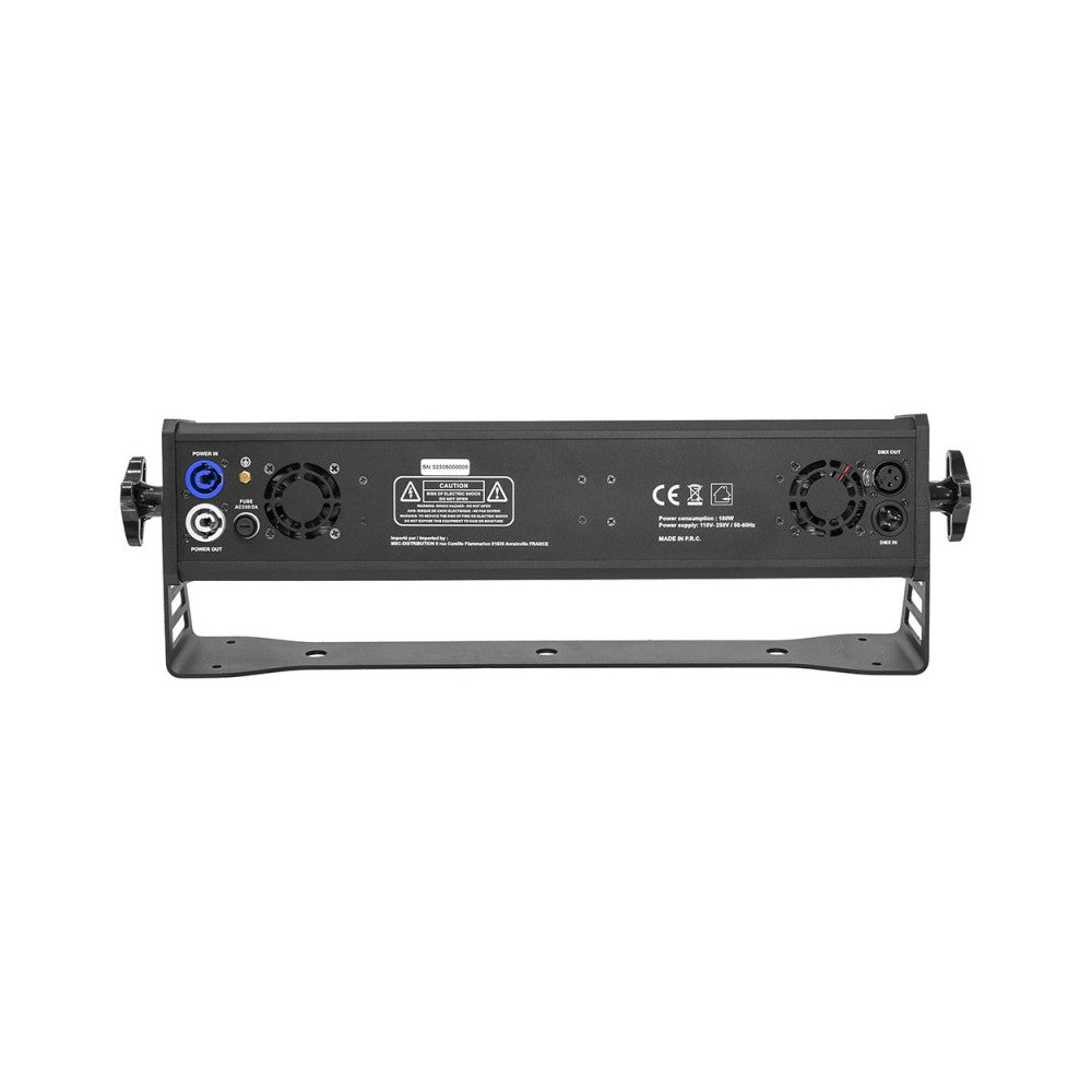 Evolite 36 x 5 W LED bar black light, allowing to achieve a UV effect over a wide area
