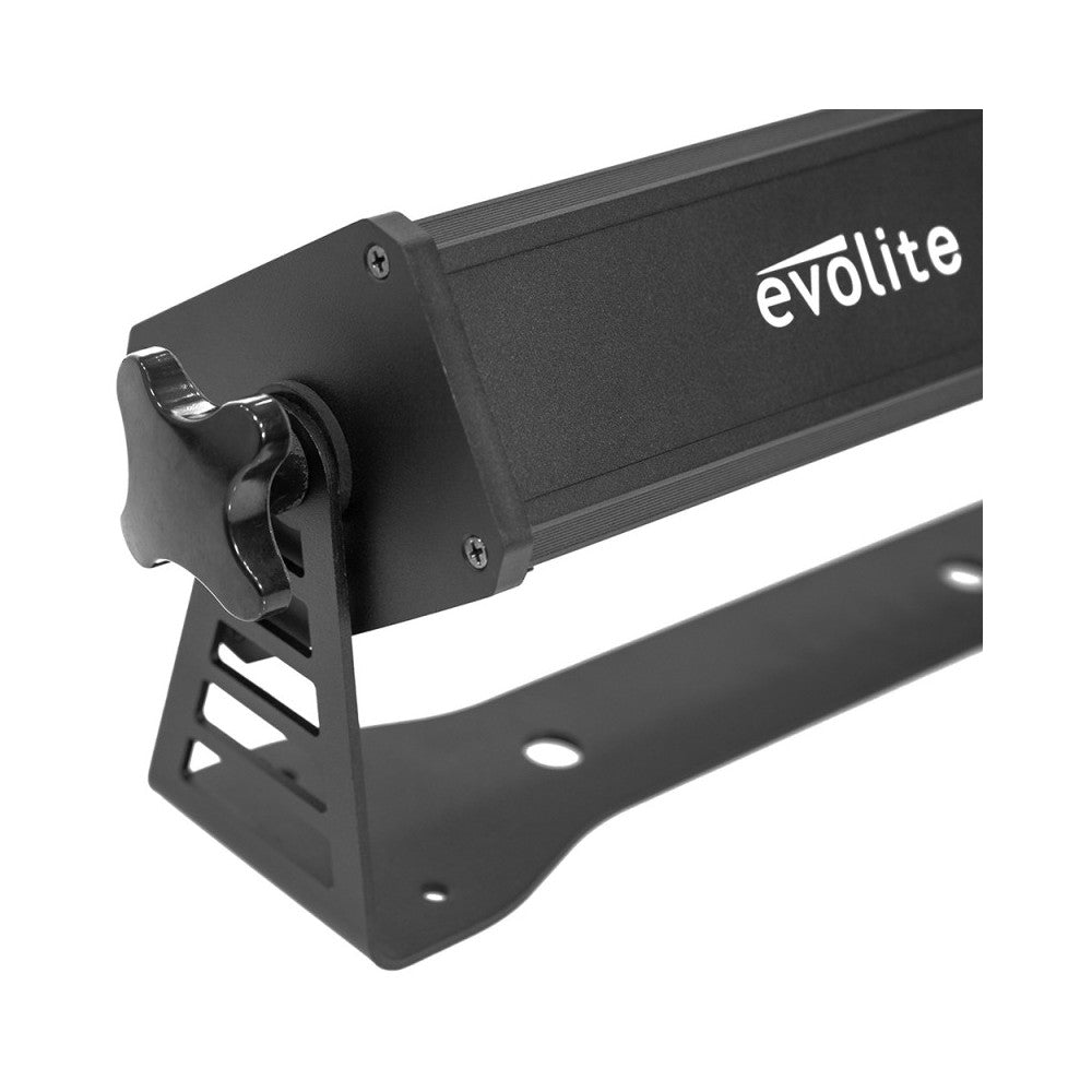 Evolite 36 x 5 W LED bar black light, allowing to achieve a UV effect over a wide area