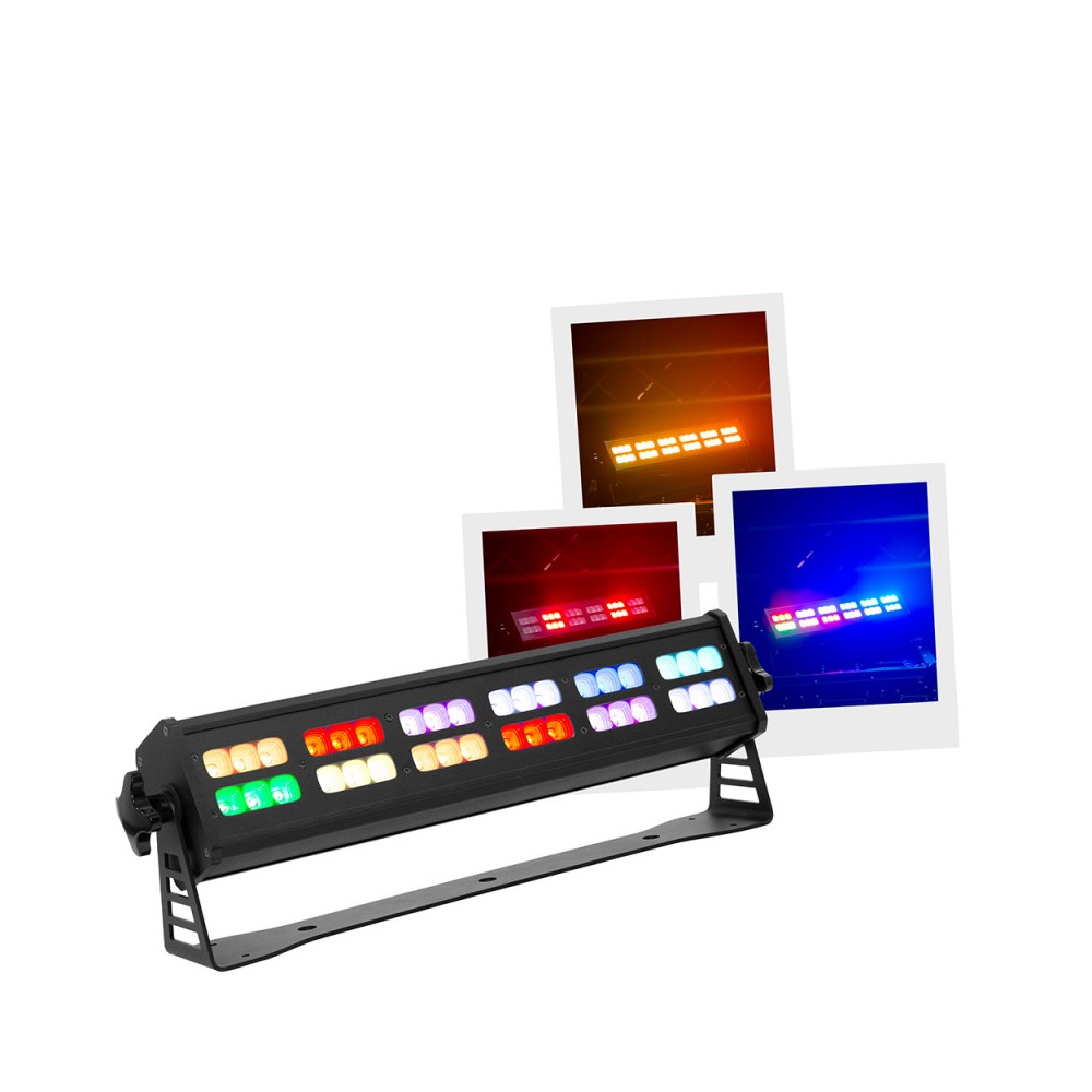 Evolite 36 x 8 W RGBW LED bar with pixel control