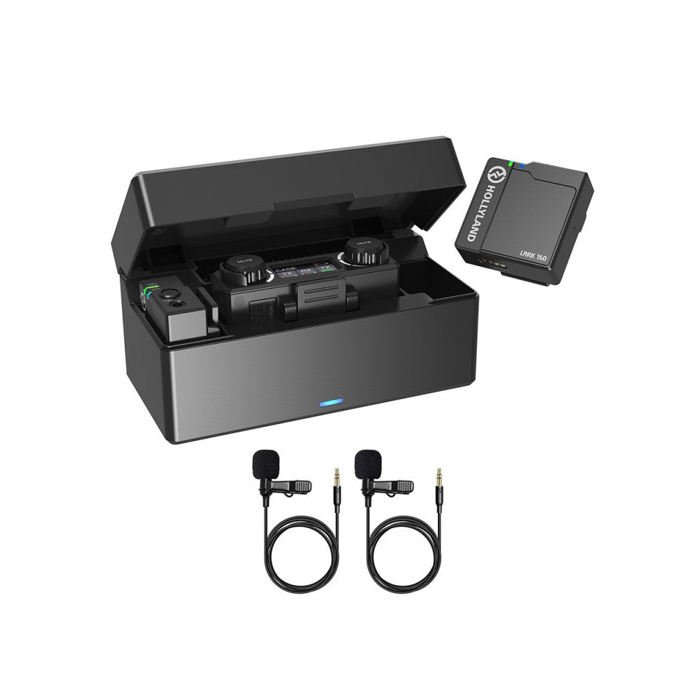 Hollyland 2-Person Wireless Microphone System - Black Case
