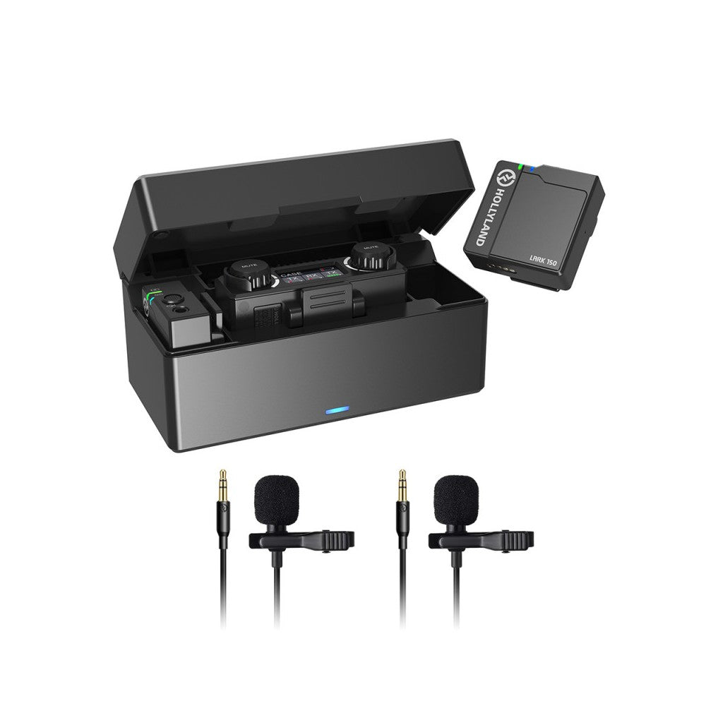 Hollyland 2-Person Wireless Microphone System - Black Case
