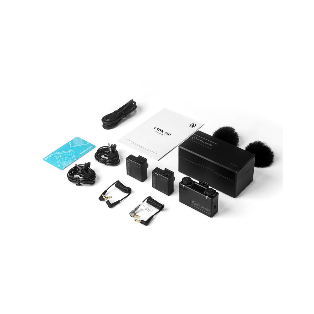 Hollyland 2-Person Wireless Microphone System - Black Case