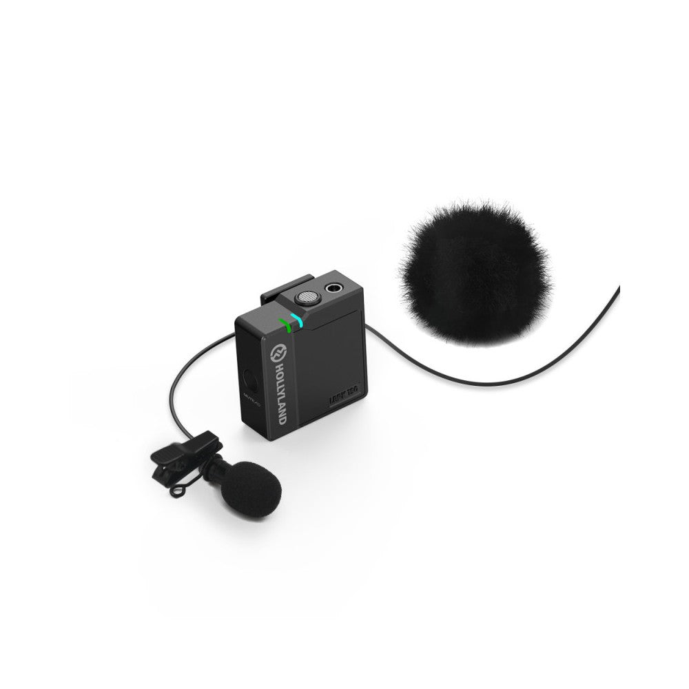 Hollyland Clip-on Wireless Microphone Transmitter - Black Case