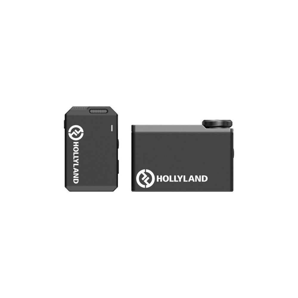 Hollyland All-in One Wireless Lavalier Microphone System 1 RX + 1 TX - Black