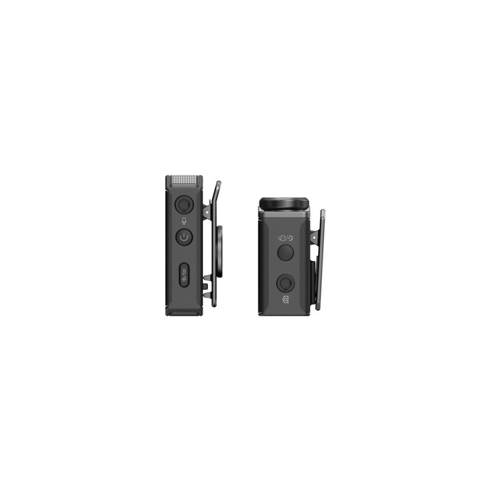 Hollyland All-in One Wireless Lavalier Microphone System 1 RX + 1 TX - Black