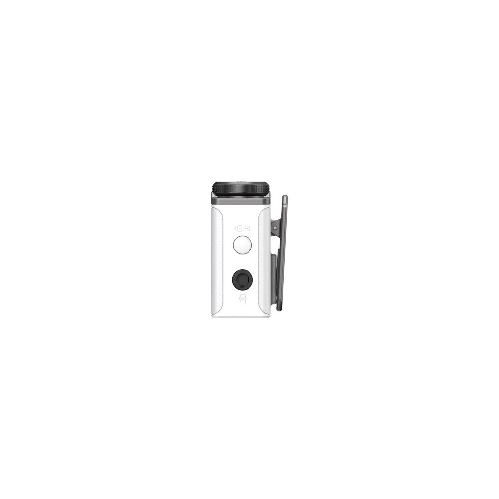 Sistema de micrófono lavalier inalámbrico todo en uno Hollyland 1 RX + 2 TX + 1 estuche de carga - Blanco