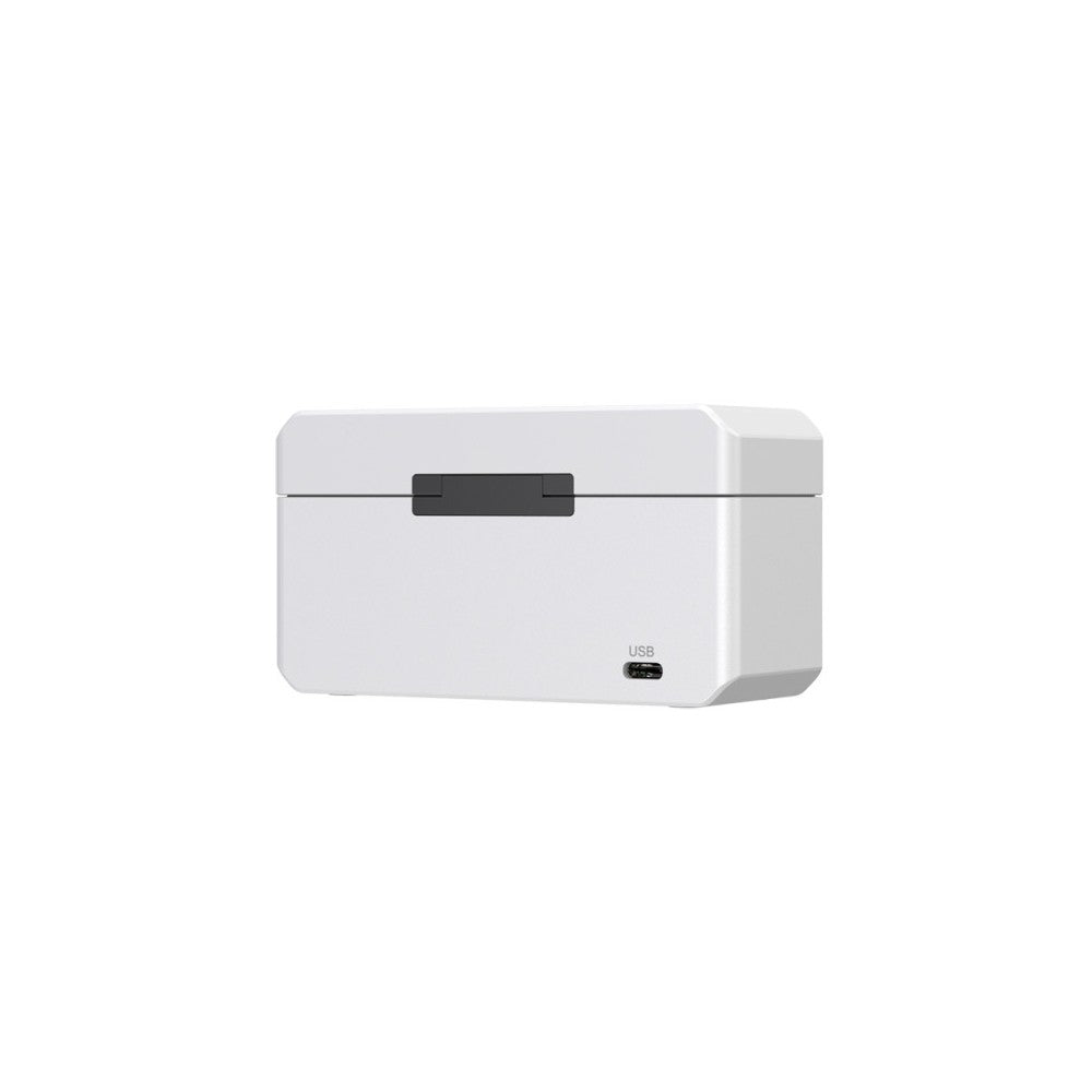 Sistema de micrófono lavalier inalámbrico todo en uno Hollyland 1 RX + 2 TX + 1 estuche de carga - Blanco