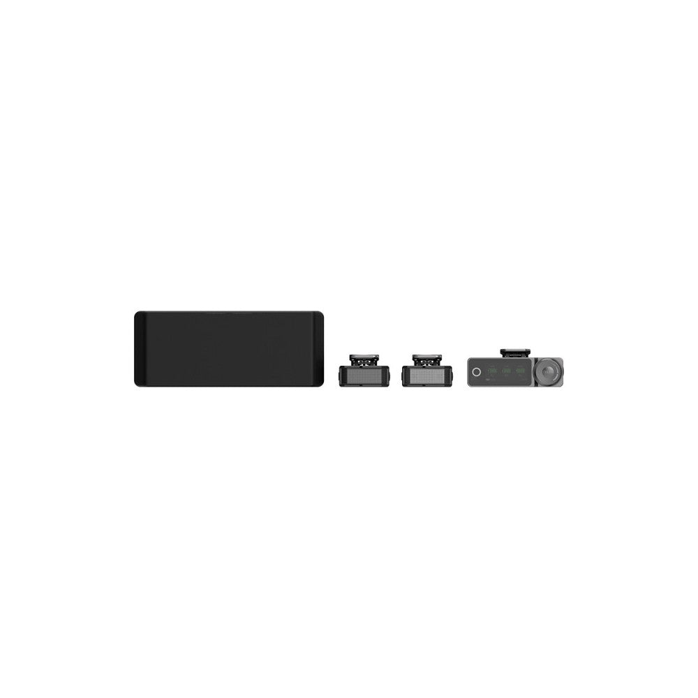 Hollyland All-in One Wireless Lavalier Microphone System 1 RX + 2 TX  + 1 Charging case - Black