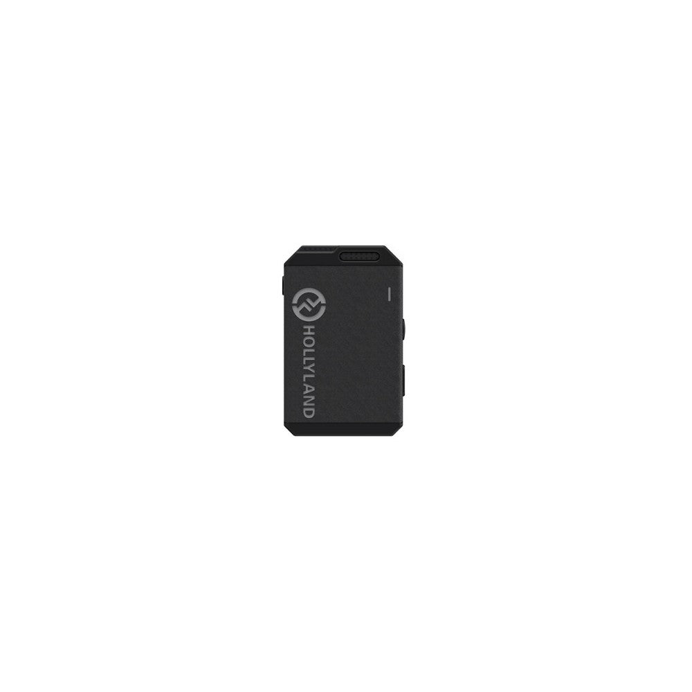 Hollyland All-in One Wireless Lavalier Microphone System 1 RX + 2 TX  + 1 Charging case - Black