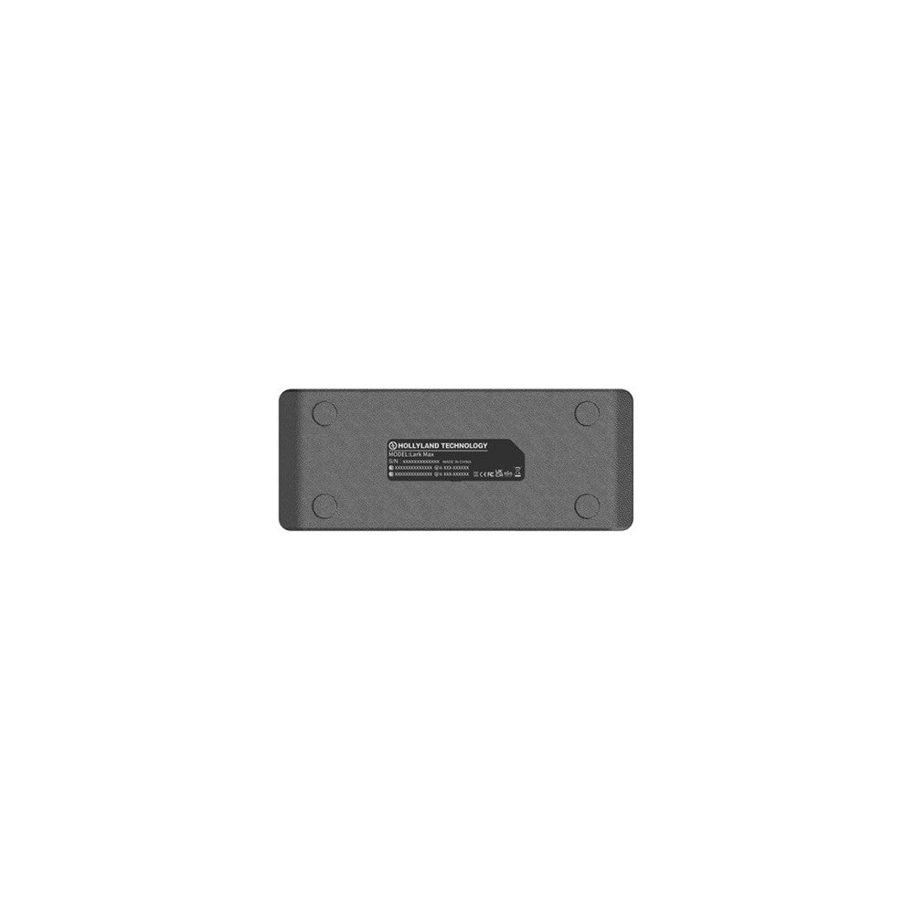 Hollyland All-in One Wireless Lavalier Microphone System 1 RX + 2 TX  + 1 Charging case - Black