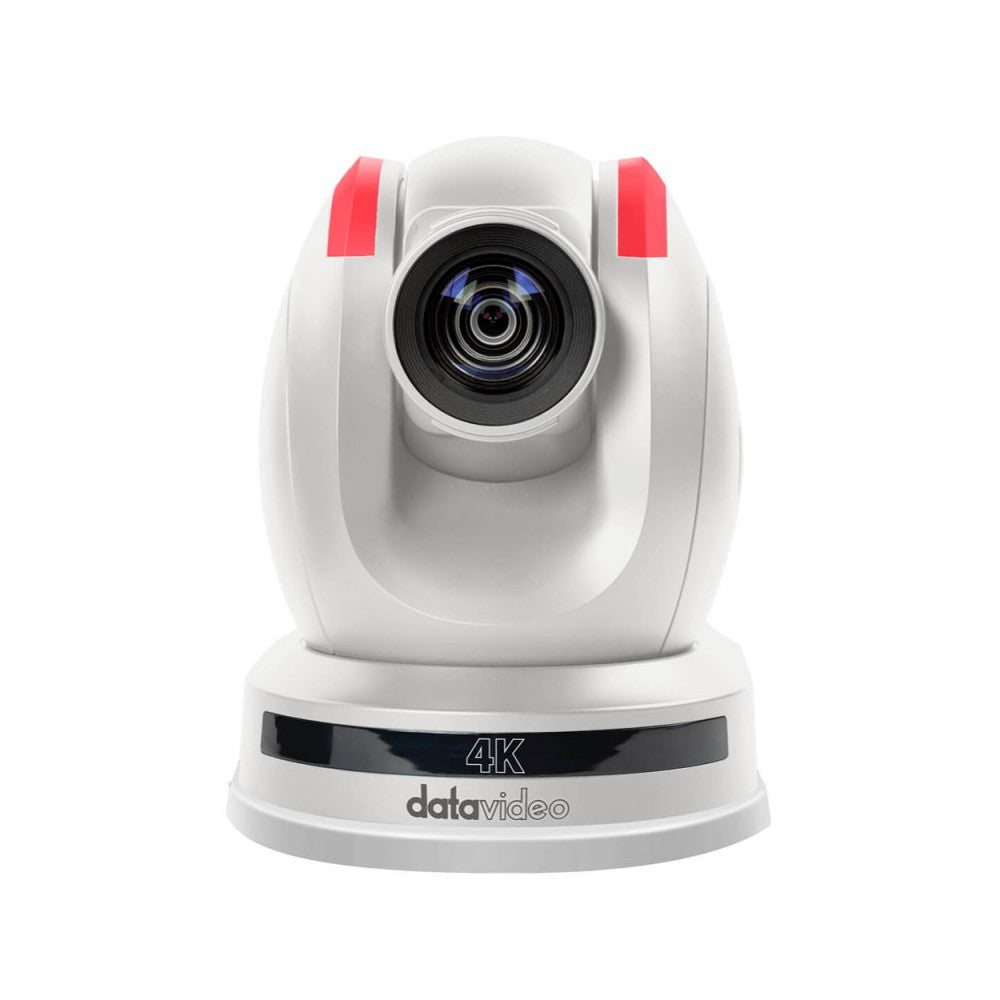Datavideo 4K 20X HDBaseT Tracking PTZ Camera - White