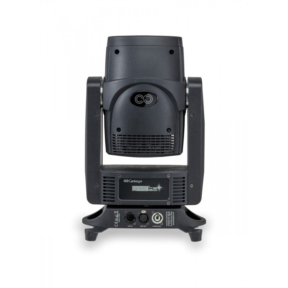 CENTOLIGHT SET 4 TESTE MOBILI BEAM LASER SPIRE LS2000 CON FLIGHT CASE