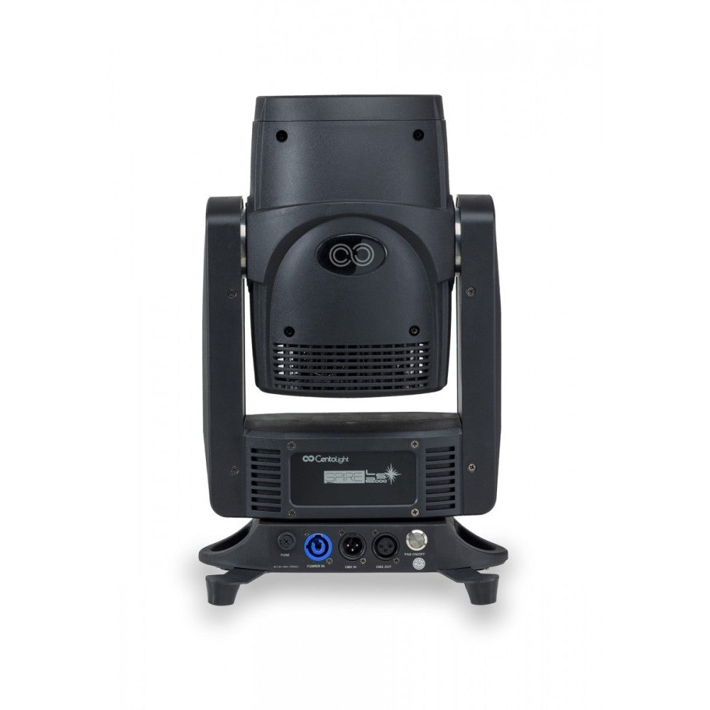 CENTOLIGHT SET 4 TESTE MOBILI BEAM LASER SPIRE LS2000 CON FLIGHT CASE