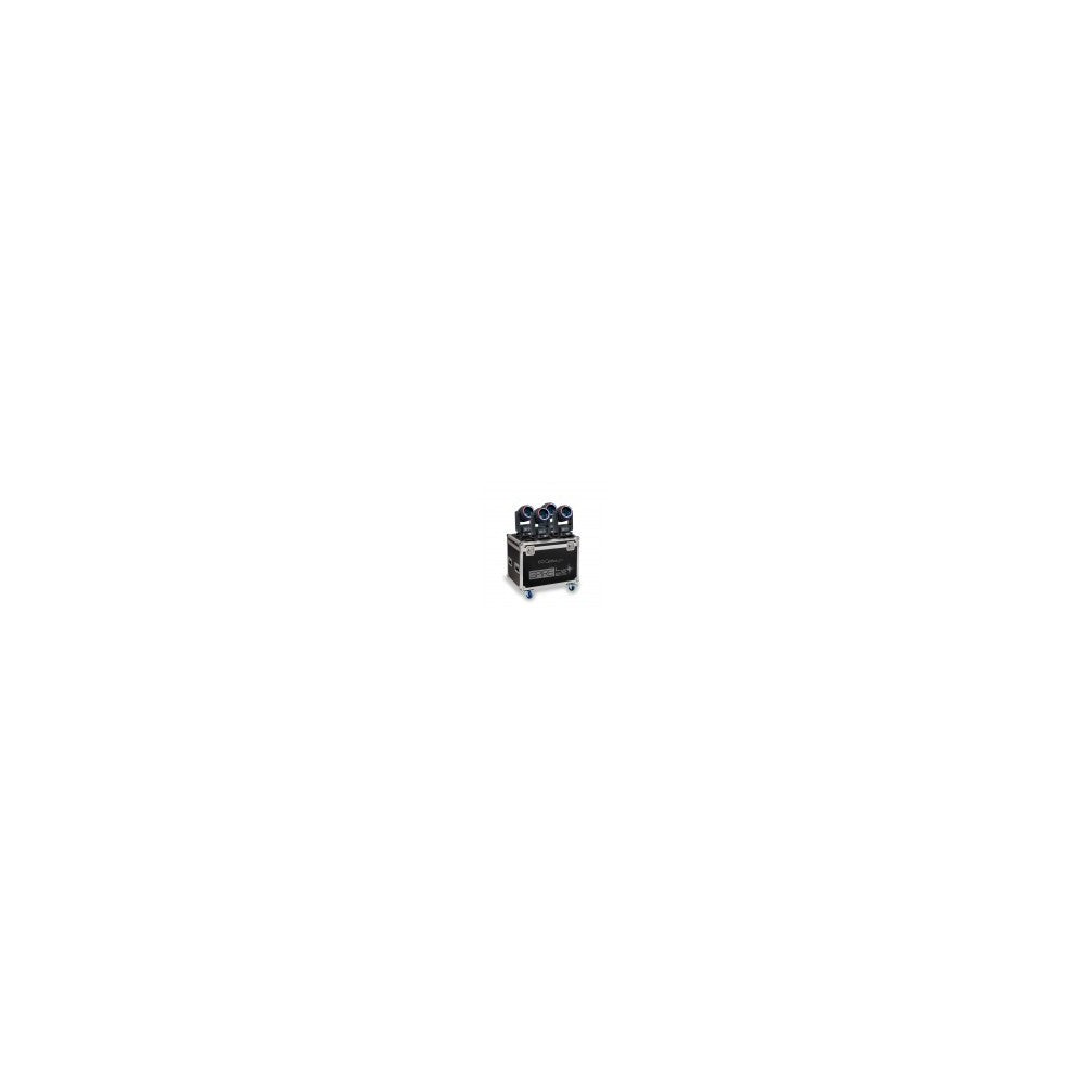 CENTOLIGHT SET 4 TESTE MOBILI BEAM LASER SPIRE LS2000 CON FLIGHT CASE