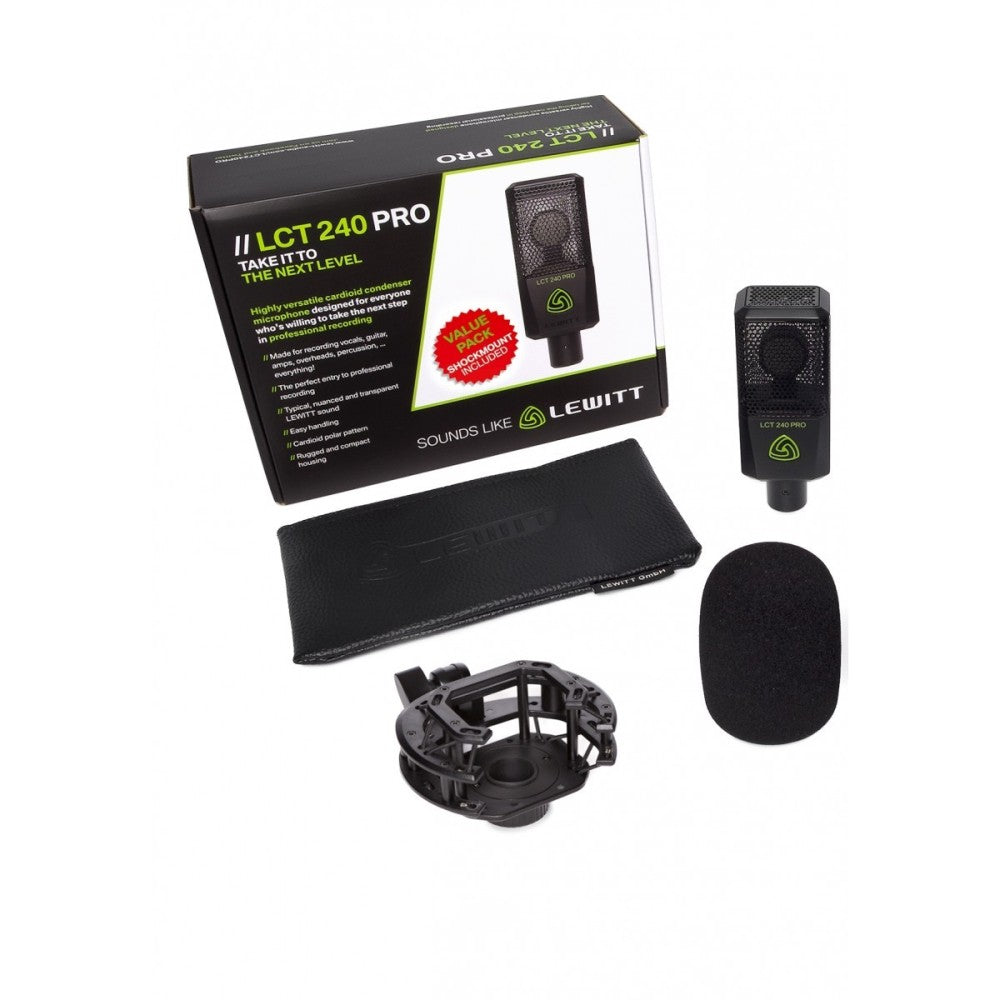 LEWITT LCT 240 PRO BLACK value pack