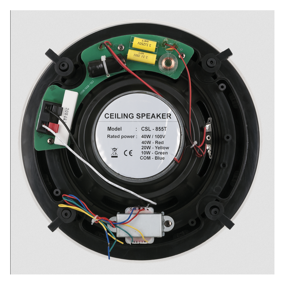 DAP DCS-8240 8” Passive Ceiling Speaker White