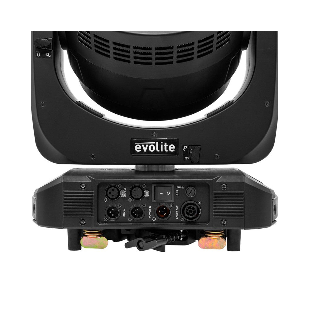 Evolite Wash moving head with zoom and multibeam effect QUAD RGBW LED 19 x 40 W