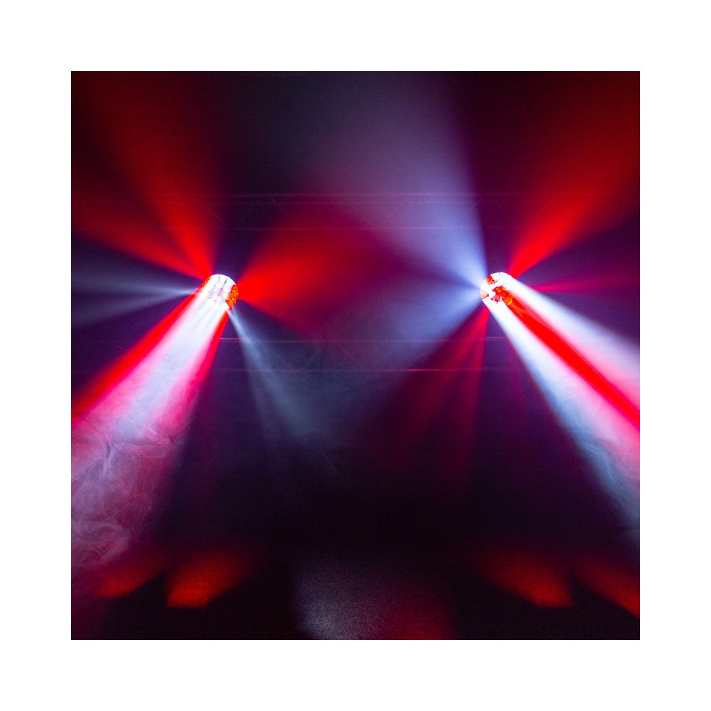 Evolite Wash moving head with zoom and multibeam effect QUAD RGBW LED 19 x 40 W