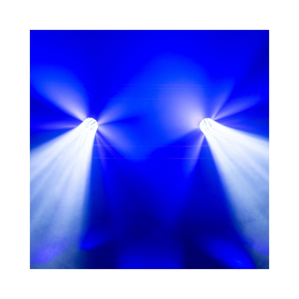 Evolite Wash moving head with zoom and multibeam effect QUAD RGBW LED 19 x 40 W