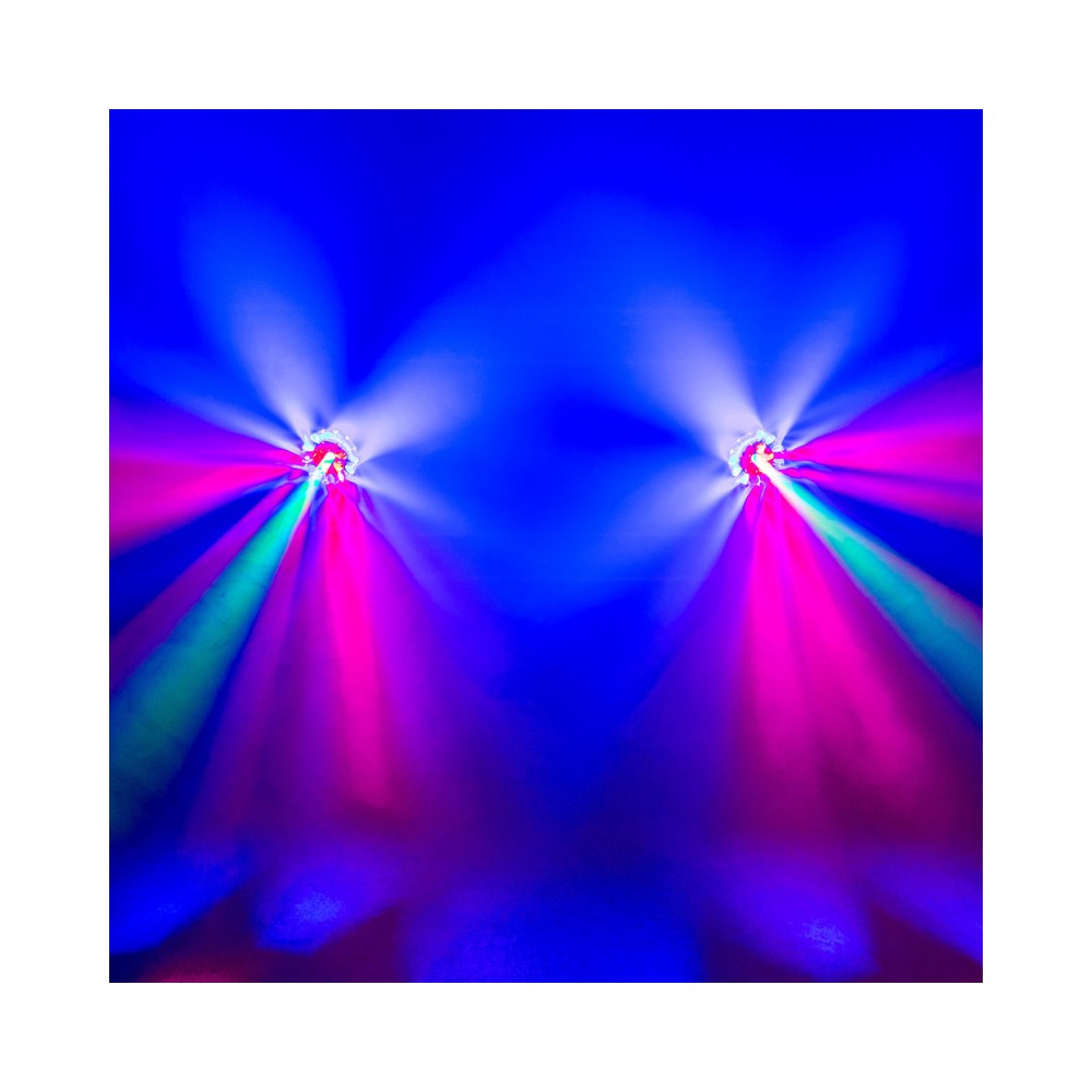 Evolite Wash moving head with zoom and multibeam effect QUAD RGBW LED 19 x 40 W