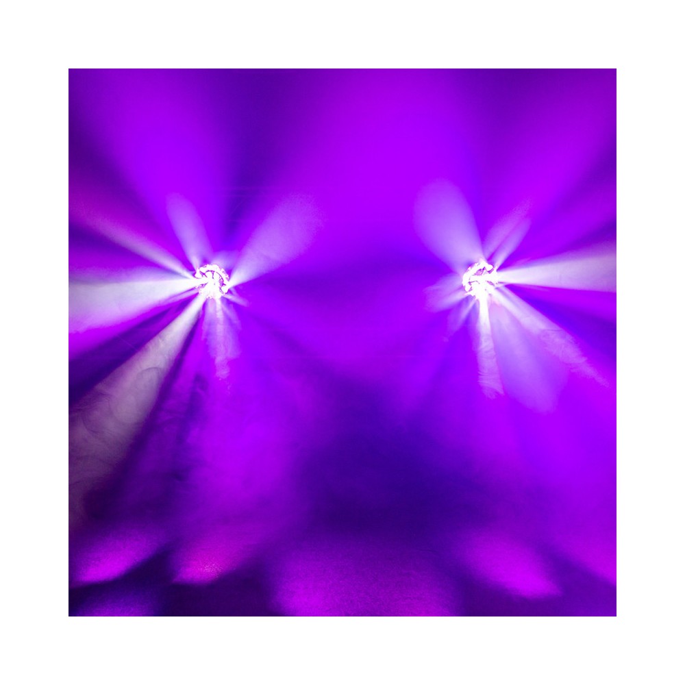 Evolite Wash moving head with zoom and multibeam effect QUAD RGBW LED 19 x 40 W