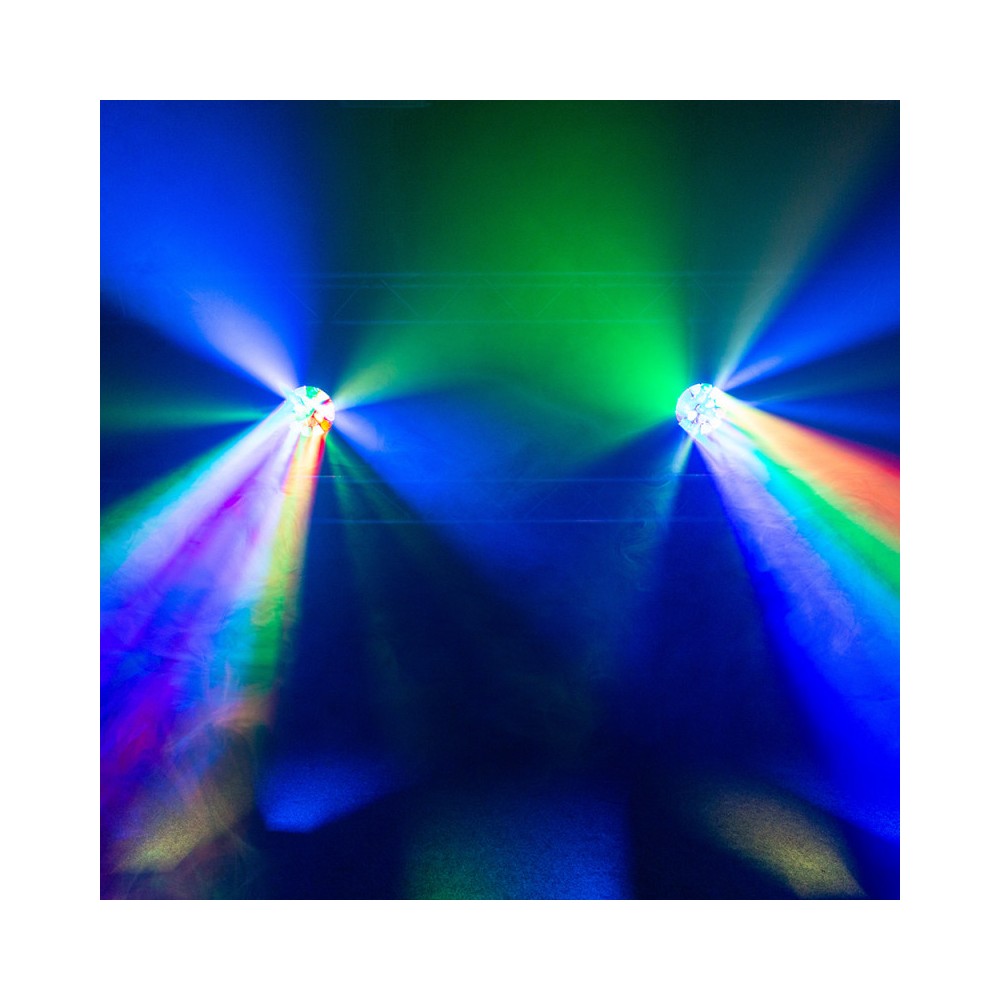 Evolite Wash moving head with zoom and multibeam effect QUAD RGBW LED 19 x 40 W