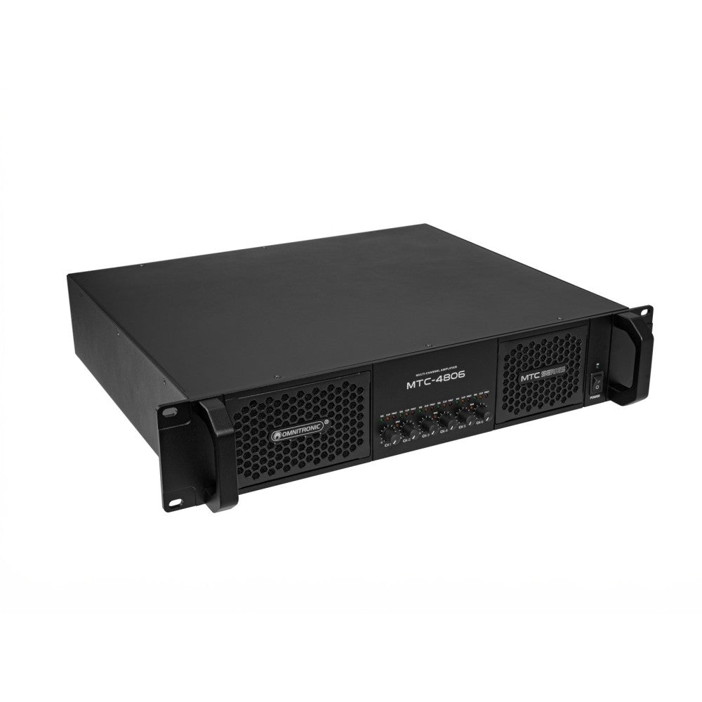 OMNITRONIC MTC-4806 6-channel amplifier