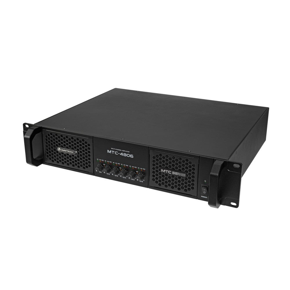 OMNITRONIC MTC-4806 6-channel amplifier