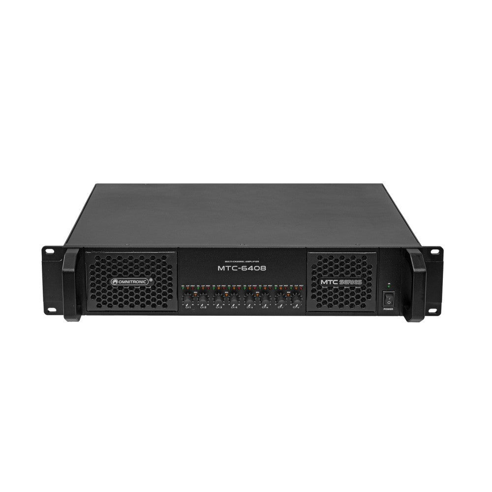 OMNITRONIC MTC-6408 8-channel amplifier