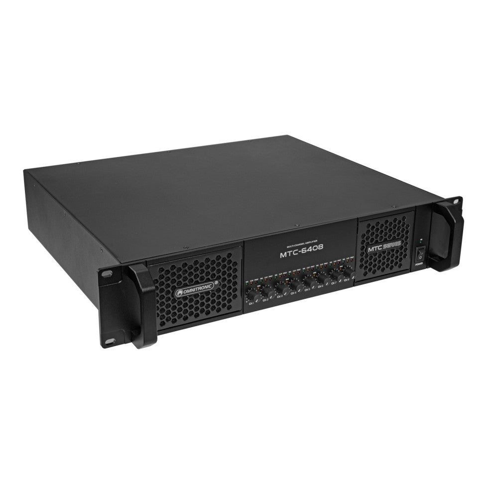OMNITRONIC MTC-6408 8-channel amplifier