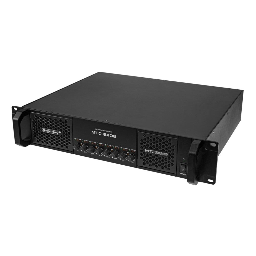 OMNITRONIC MTC-6408 8-channel amplifier