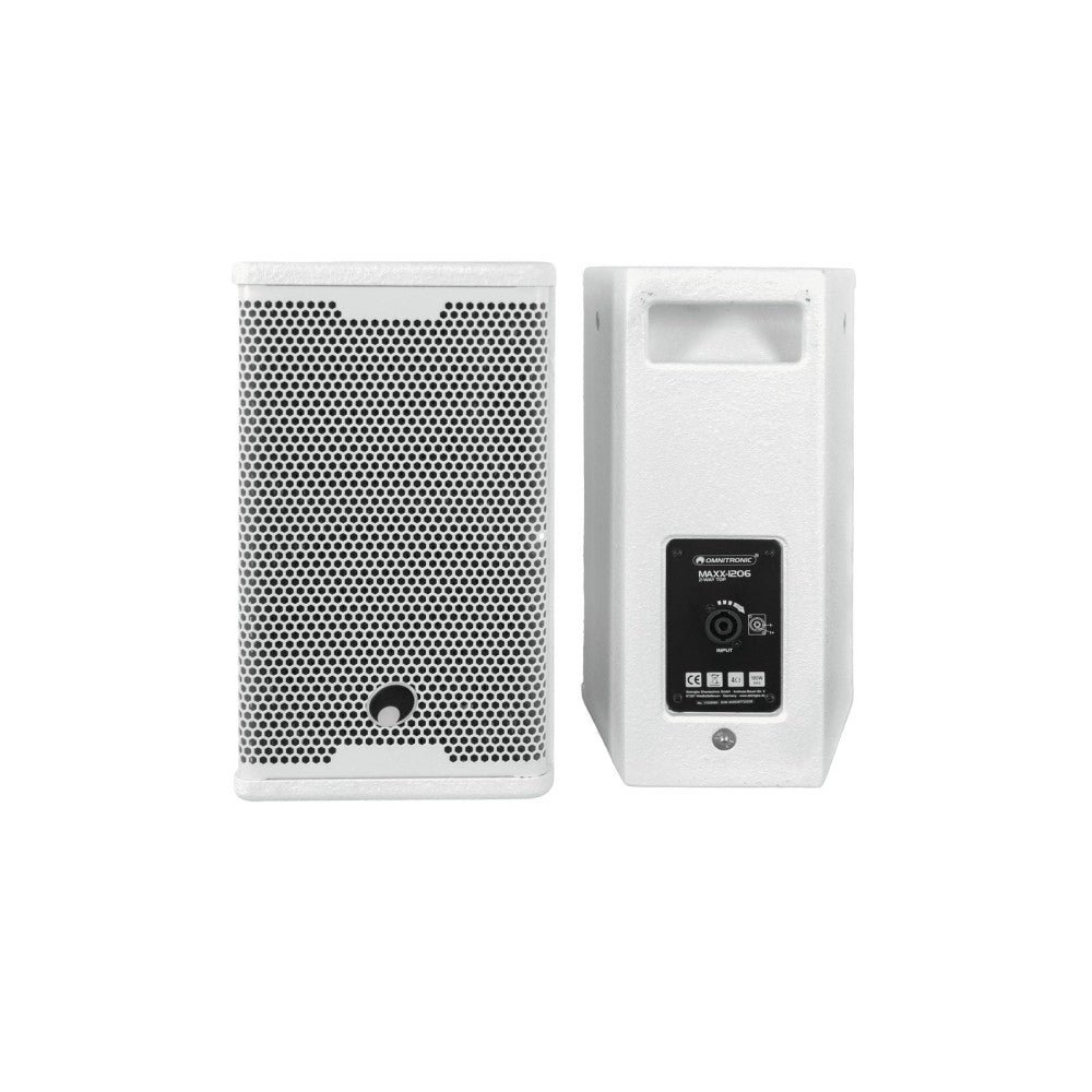 OMNITRONIC MAXX-1206DSP sistema de audio completo 2.1 Blanco