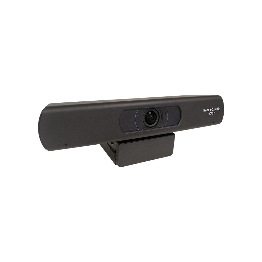 HuddleCamHD 4K EPTZ IP webcam, NDI | HX, dual microphone array, 30 fps, 108° HFOV, auto-framing, PoE, black
