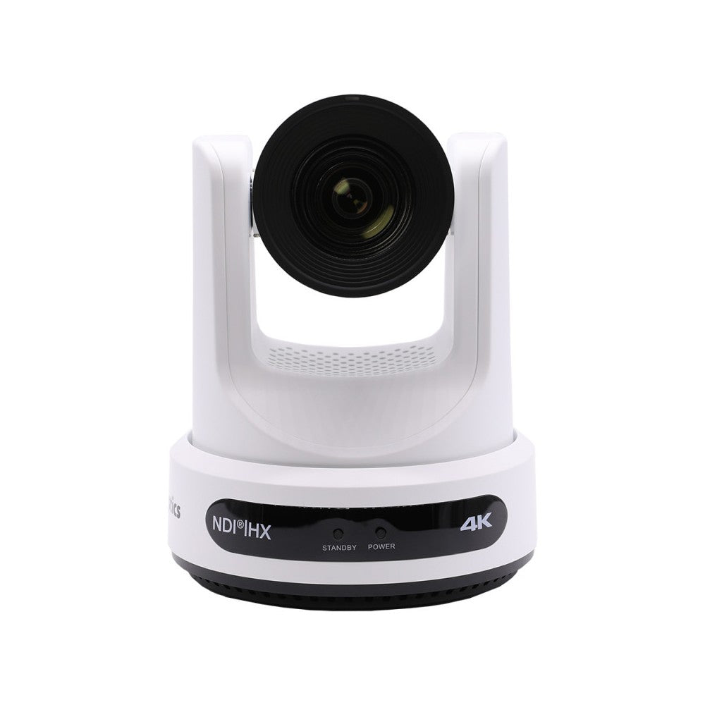 Cámara PTZ PTZOptics 4K UHD, zoom óptico 20x con función de seguimiento automático, admite vídeo IP simultáneo (NDI|HX3, SRT, RTMPS, R