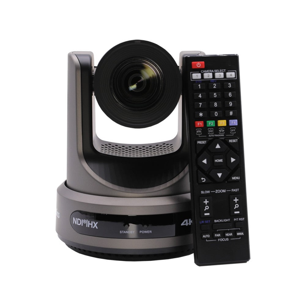 PTZOptics Move 4K UHD PTZ camera 20x zoom, auto-tracking, PoE+, NDI, USB2.0, 3G-SDI, HDMI2.0