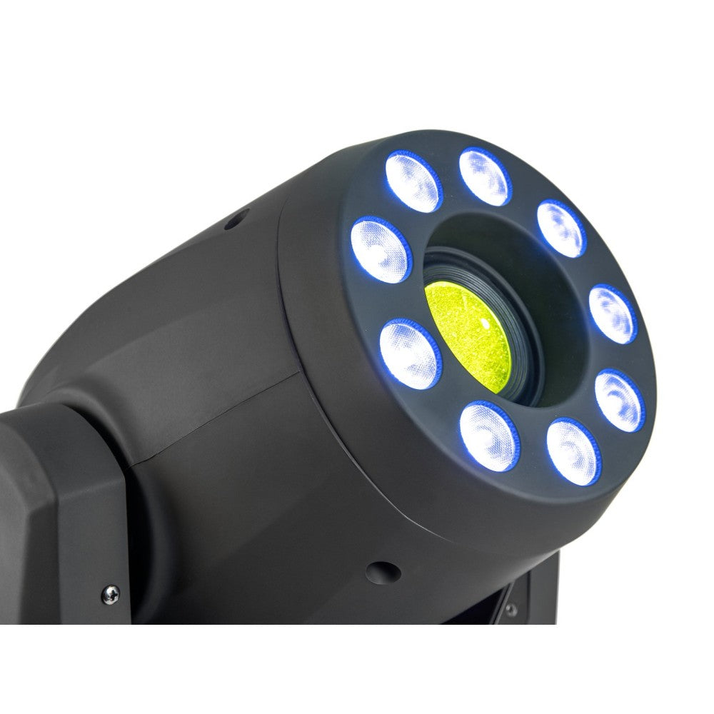 EUROLITE LED TMH-H180 Testa mobile ibrida spot/wash COB