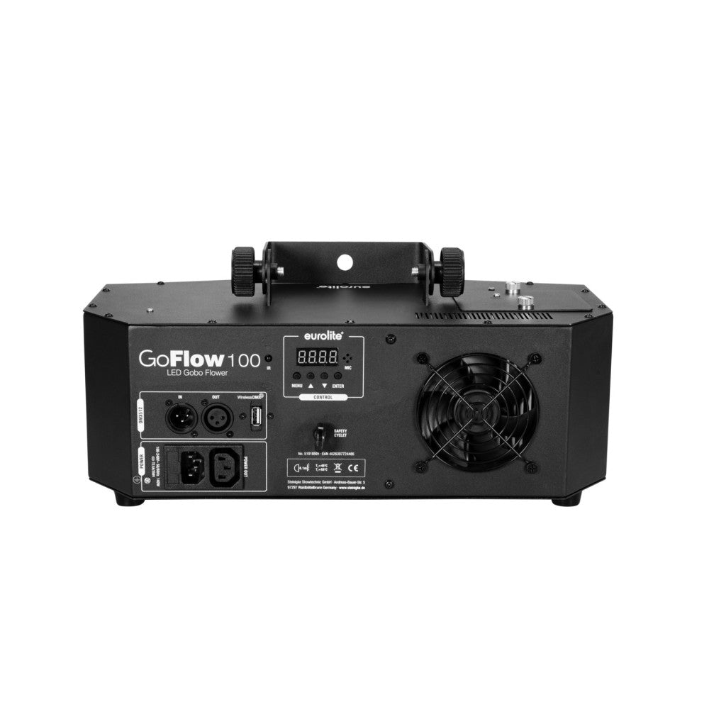 EUROLITE GoFlow 100 powerful light effect with gobos and changing colors