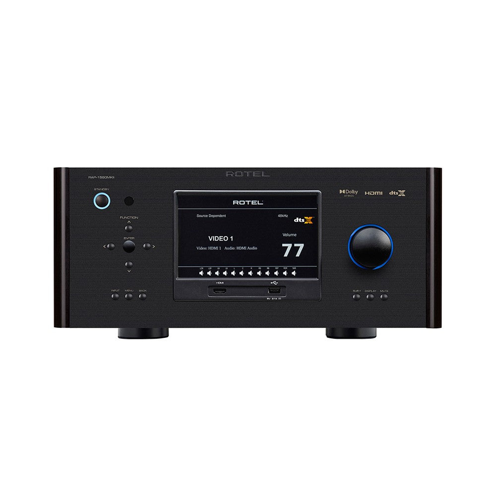 Rotel RAP-1580MKII Sintoamplificatori Multicanale Nero