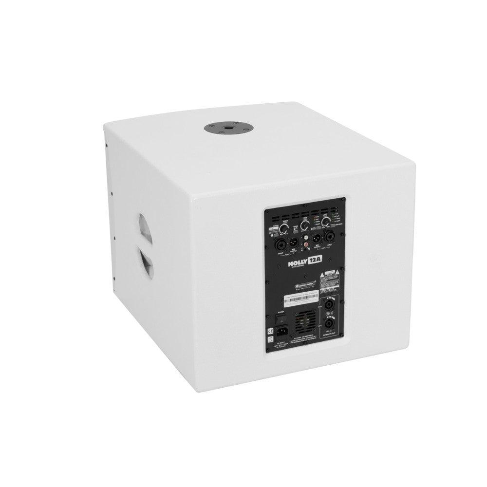 OMNITRONIC MOLLY-12A Subwoofer attivo bianco 12" B-Stock