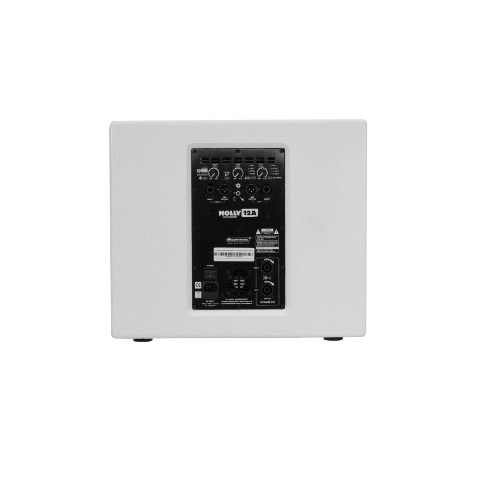 OMNITRONIC MOLLY-12A Subwoofer attivo bianco 12" B-Stock