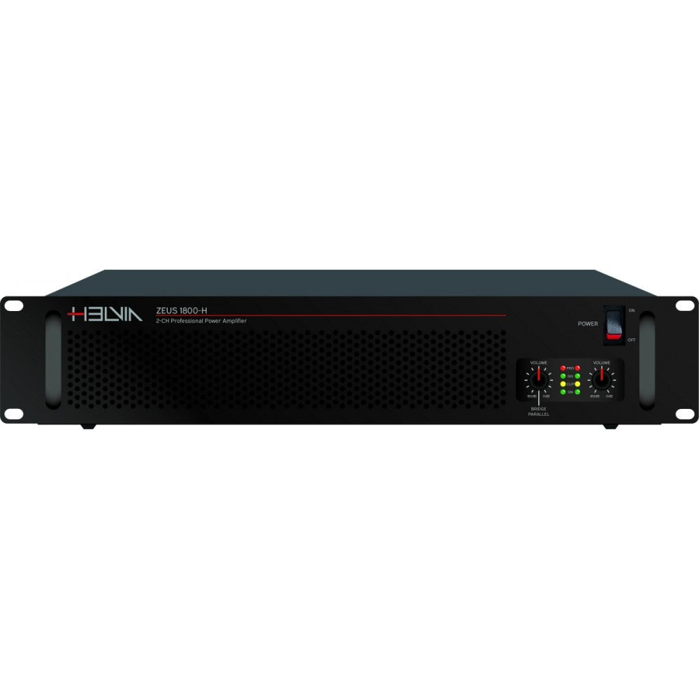 HELVIA ZEUS 1800-H AMPLIFICATORE DI POTENZA 2X600W 8OHM