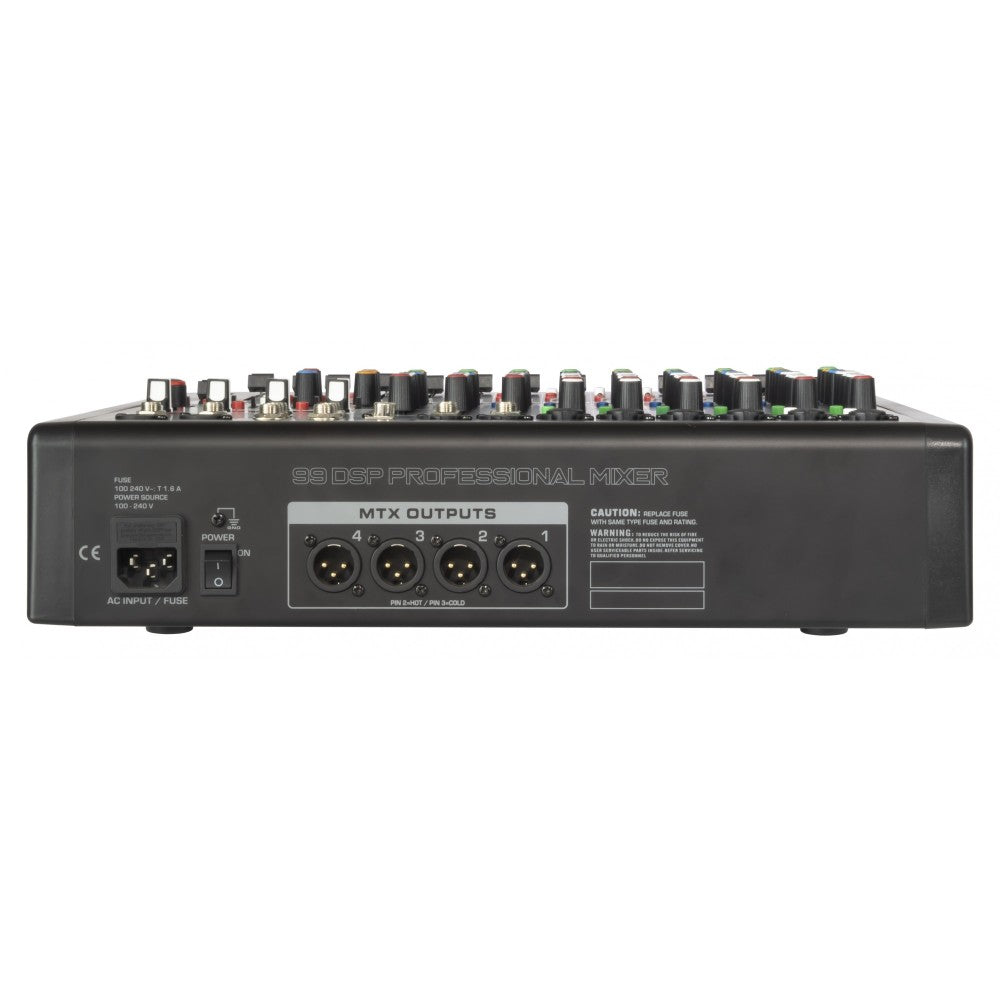 ZZIPP ZZMXPRO12 - Mezclador de 12 canales con DSP